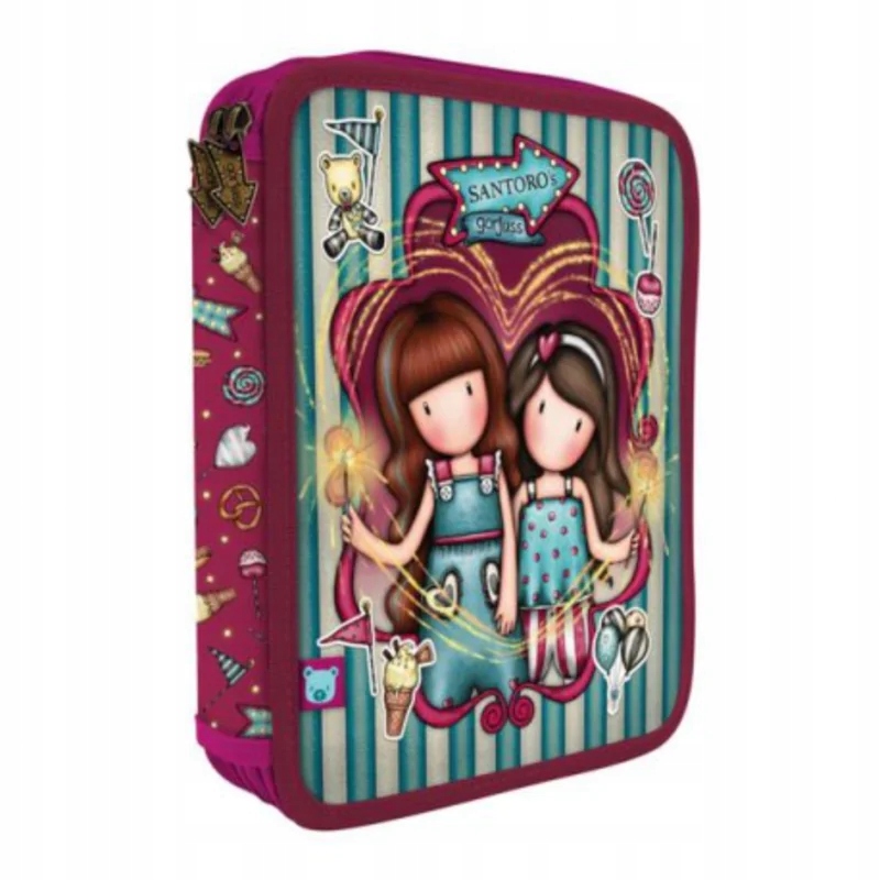 Školský peračník - Double Jumper 2 Coolpack Puzdro