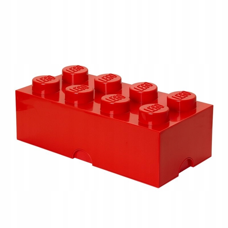 Blok kontajnera LEGO 8 Červená