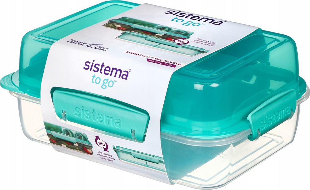 Detský desiatový box, fľaša - Food Cytle Bunch Breakfast 1,8 l zelená
