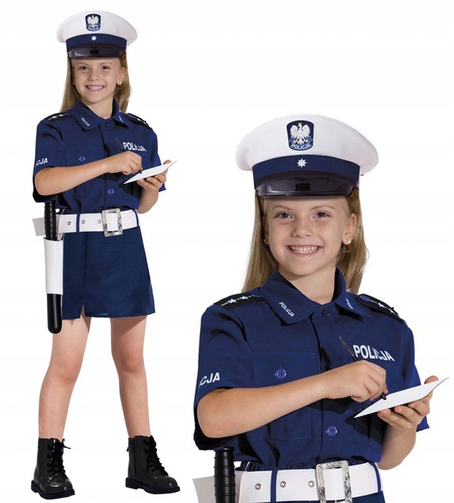 Kostým pre dievča - Kostým 140 cm policajtka Karneval Masguise