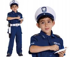 Kostým pre chlapca- Kostým 104 cm, policajt Masguise
