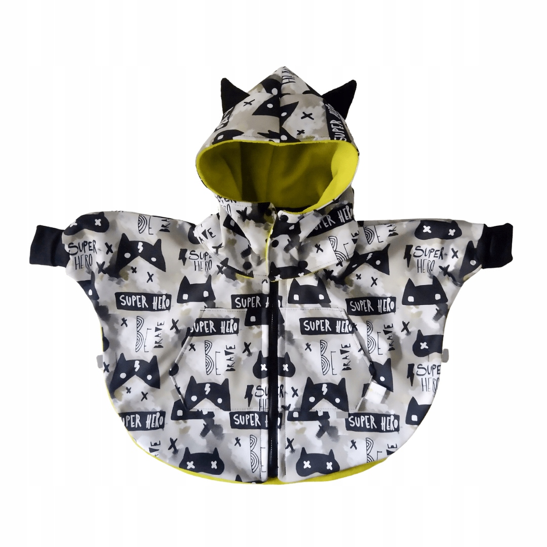 Poncho SoftShell Hero Moro S mikina