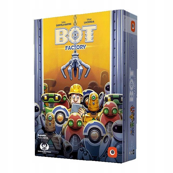 Továreň na boty - spoločenská hra Portal Games