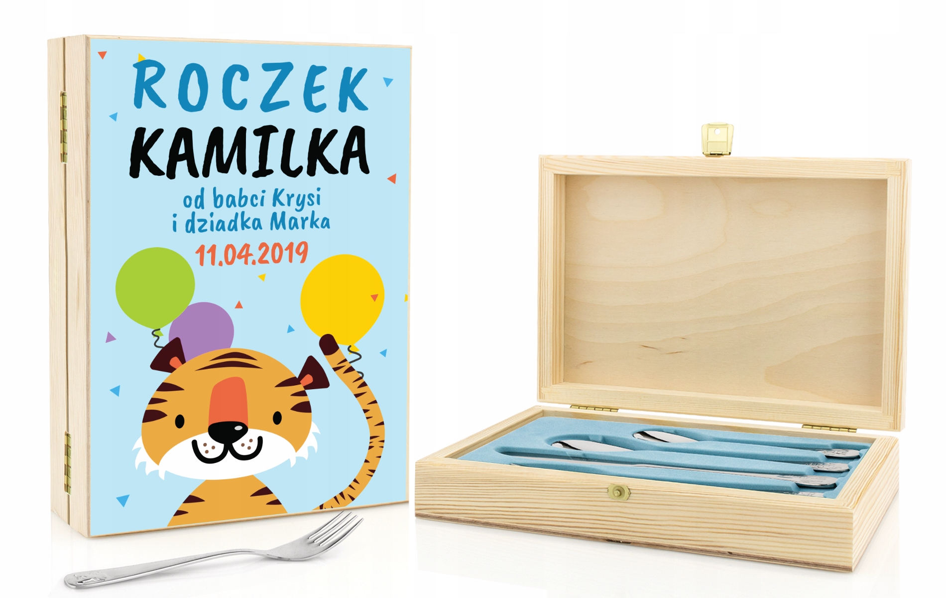 Detské príbory z nehrdzavejúcej ocele Lamart Lamart