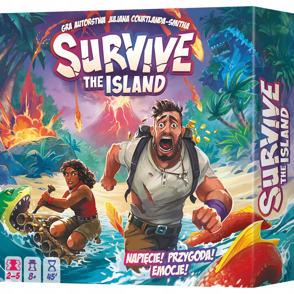 Spoločenská hra Survive the Island (poľská edícia) Rebel