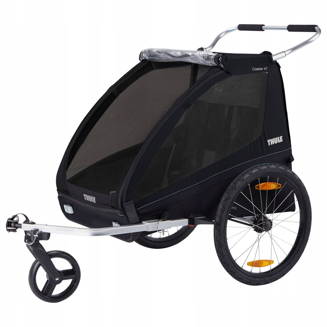 Športový kočík - Príves na bicykel Thule Coaster XT Black