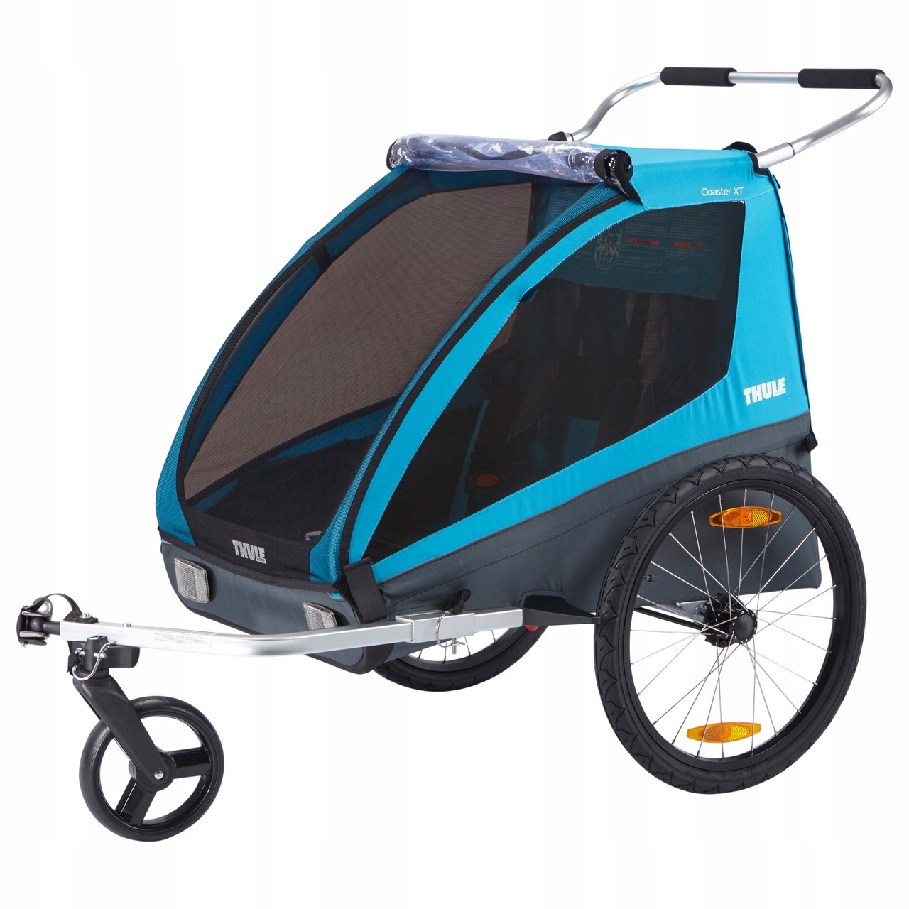 Športový kočík - Thule Coaster Xt Blue Bicycle Trailer