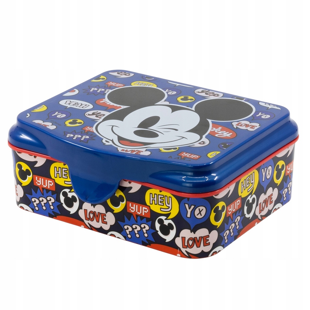 Detský desiatový box, fľaša - Mickey Mickey Mouse Breakfraz Box