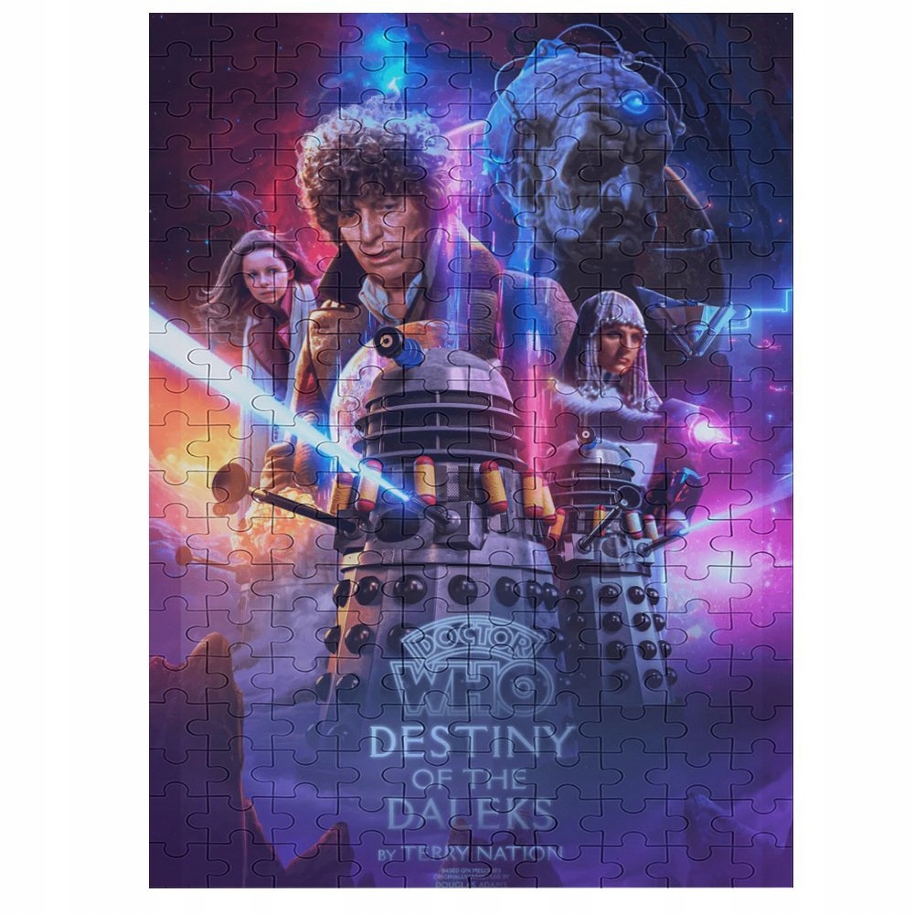 Drevené puzzle Doctor Who 1000 dielikov