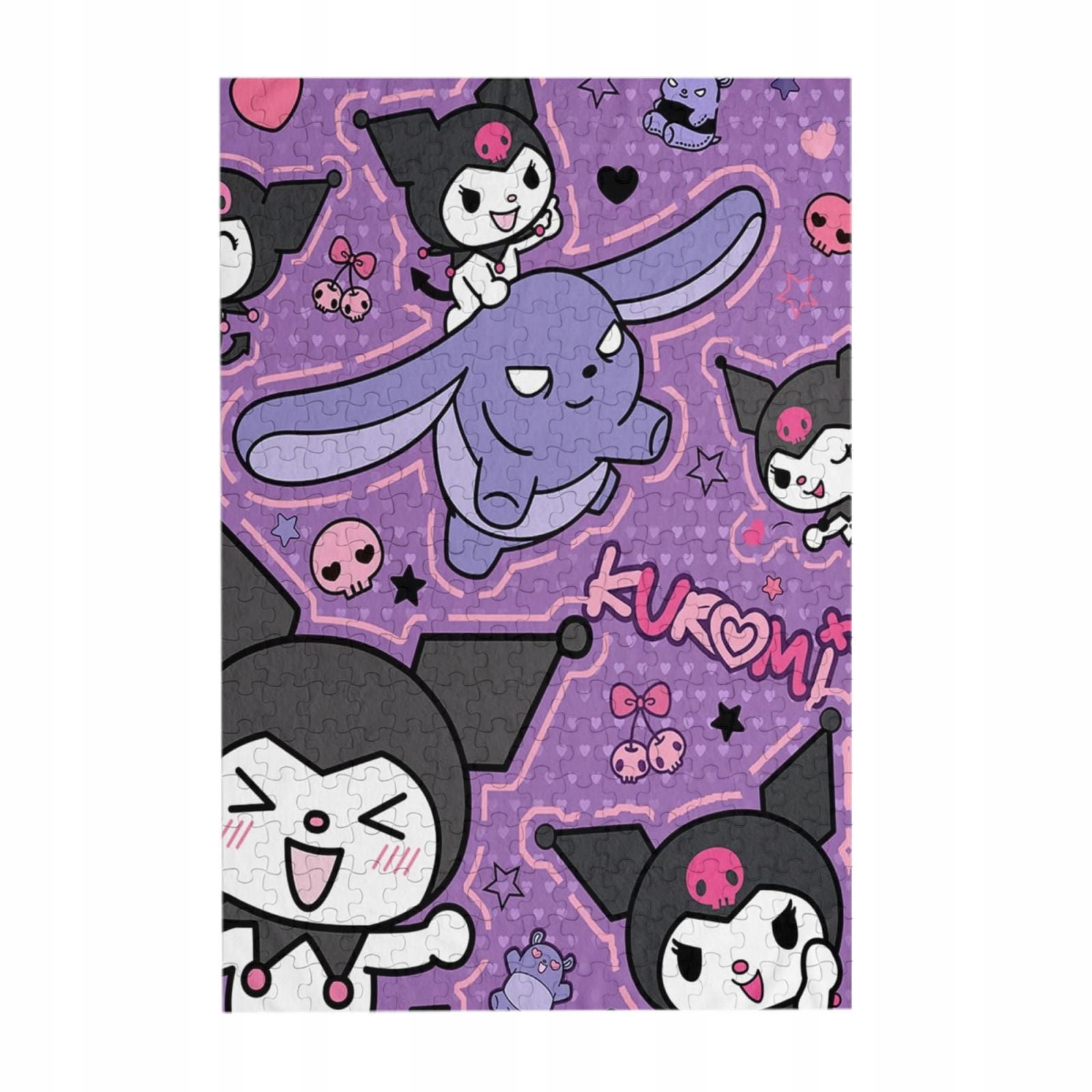 Puzzle 1000 ks Kuromi a moja melódia Drevené puzzle