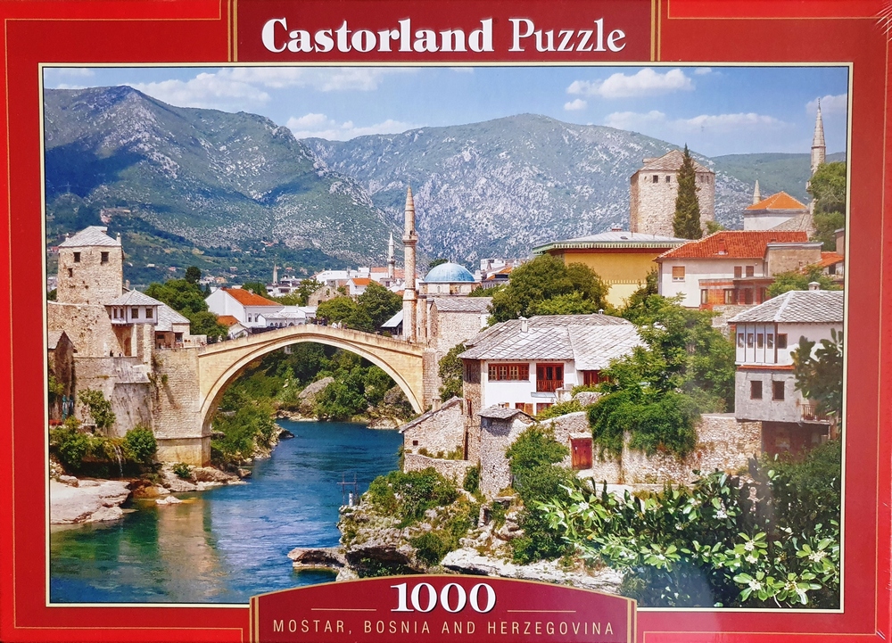 Puzzle 1000 dielikov Mostar Bosna a Hercegovina