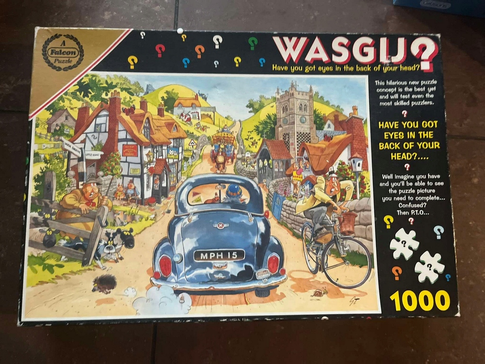 Puzzle Falcon Wasgij Sunday Drivers G. Thompson 1000