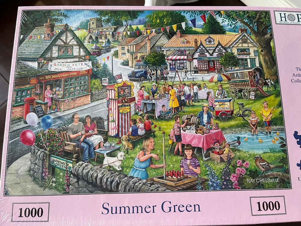 Puzzle HOP Summer Green lato 1000