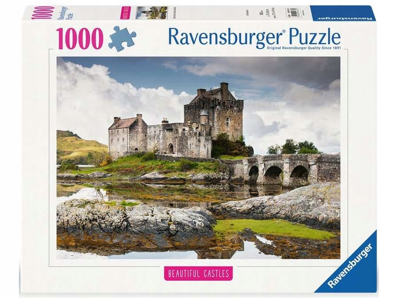 Ravensburger Puzzle Architektúra hradu Škótsko 1000 dielikov