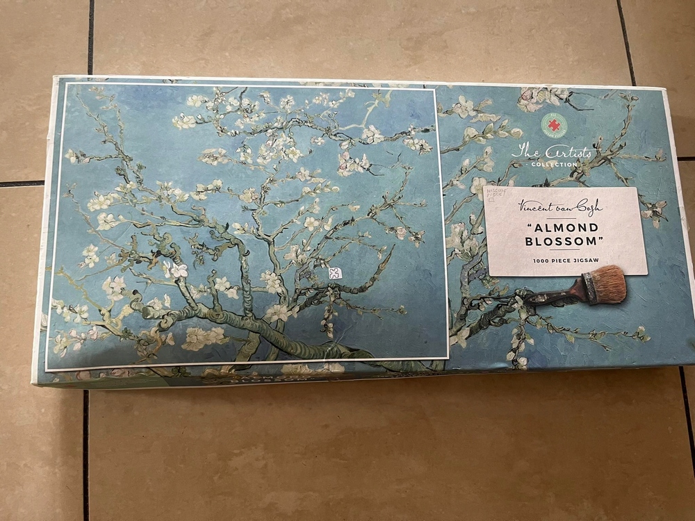 Puzzle The Artist Collection Vincent Van Gogh Mandľový kvet 1000