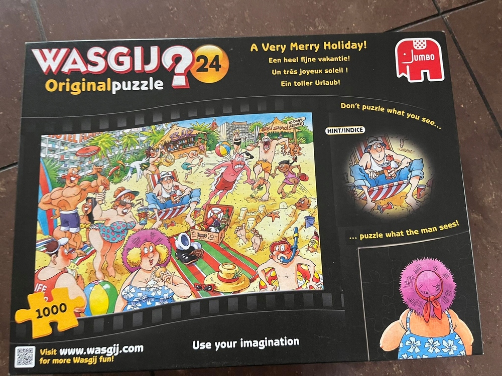 Puzzle Wasgij 24 Veľmi veselé prázdniny 1000