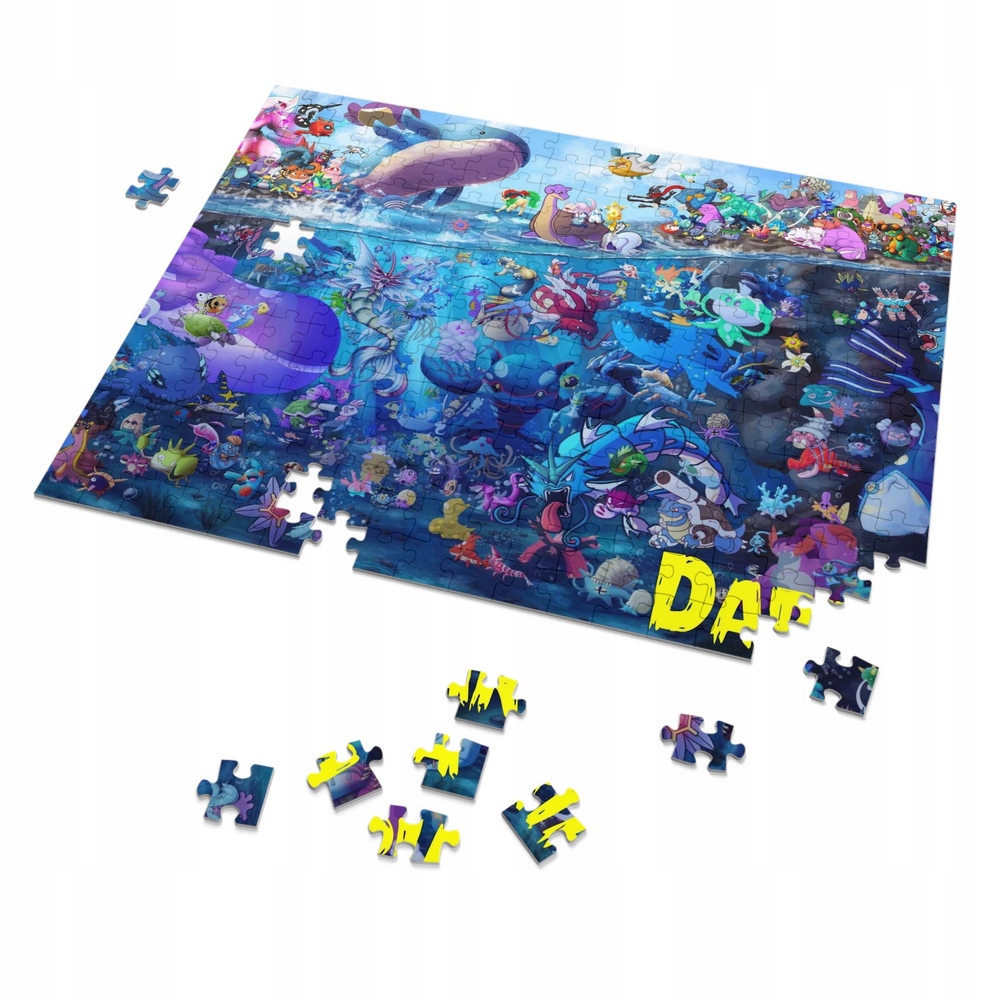 Puzzle - SLÚCHADLÁ PRE DETI BLUETOOTH LED RGB MAČACIE UŠI