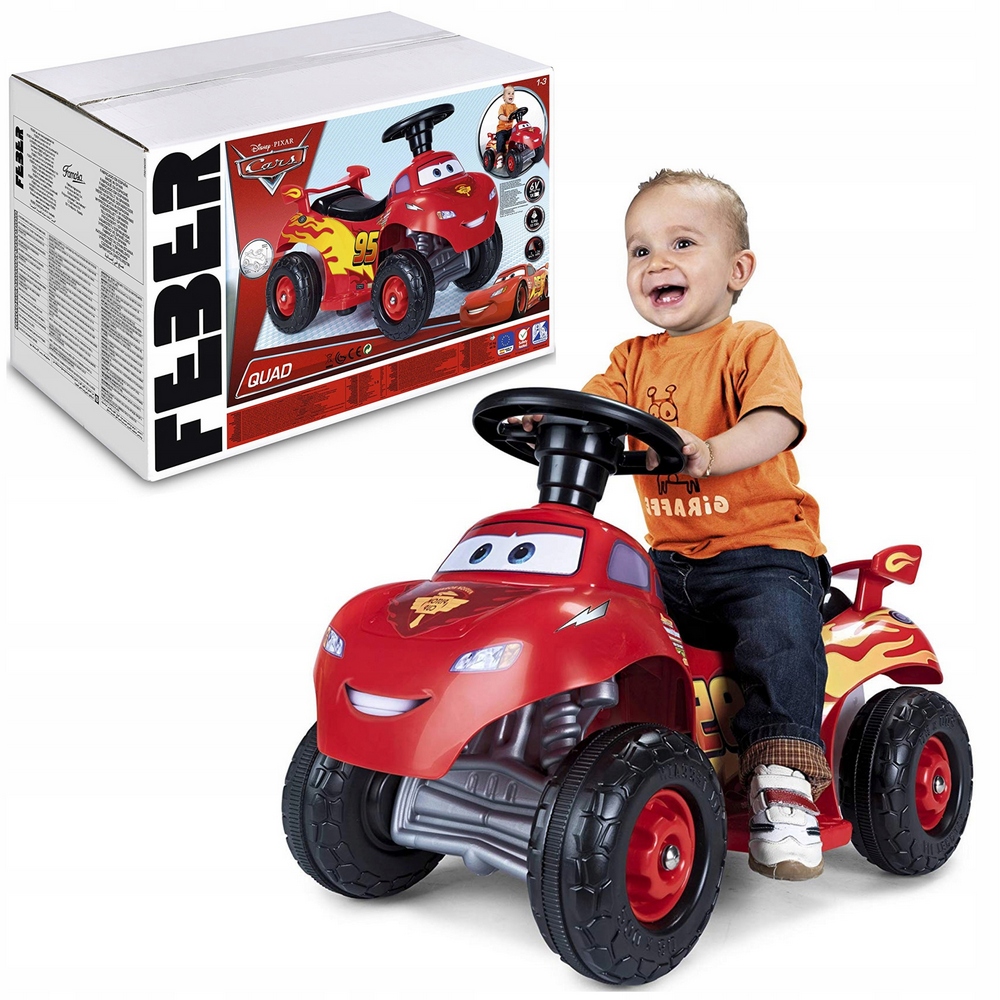 Quad pre 6V batériu pre deti autá Zigzak feber