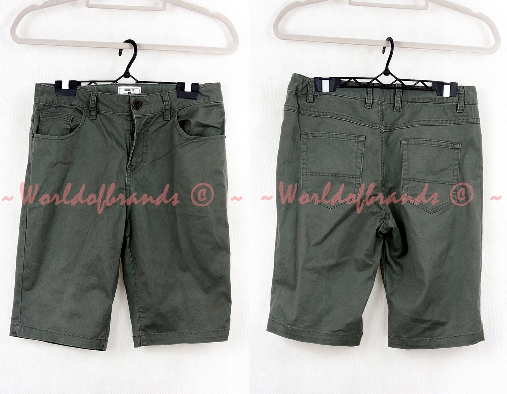 Kvalitné outfitters šortky 3/4 šortky khaki 152