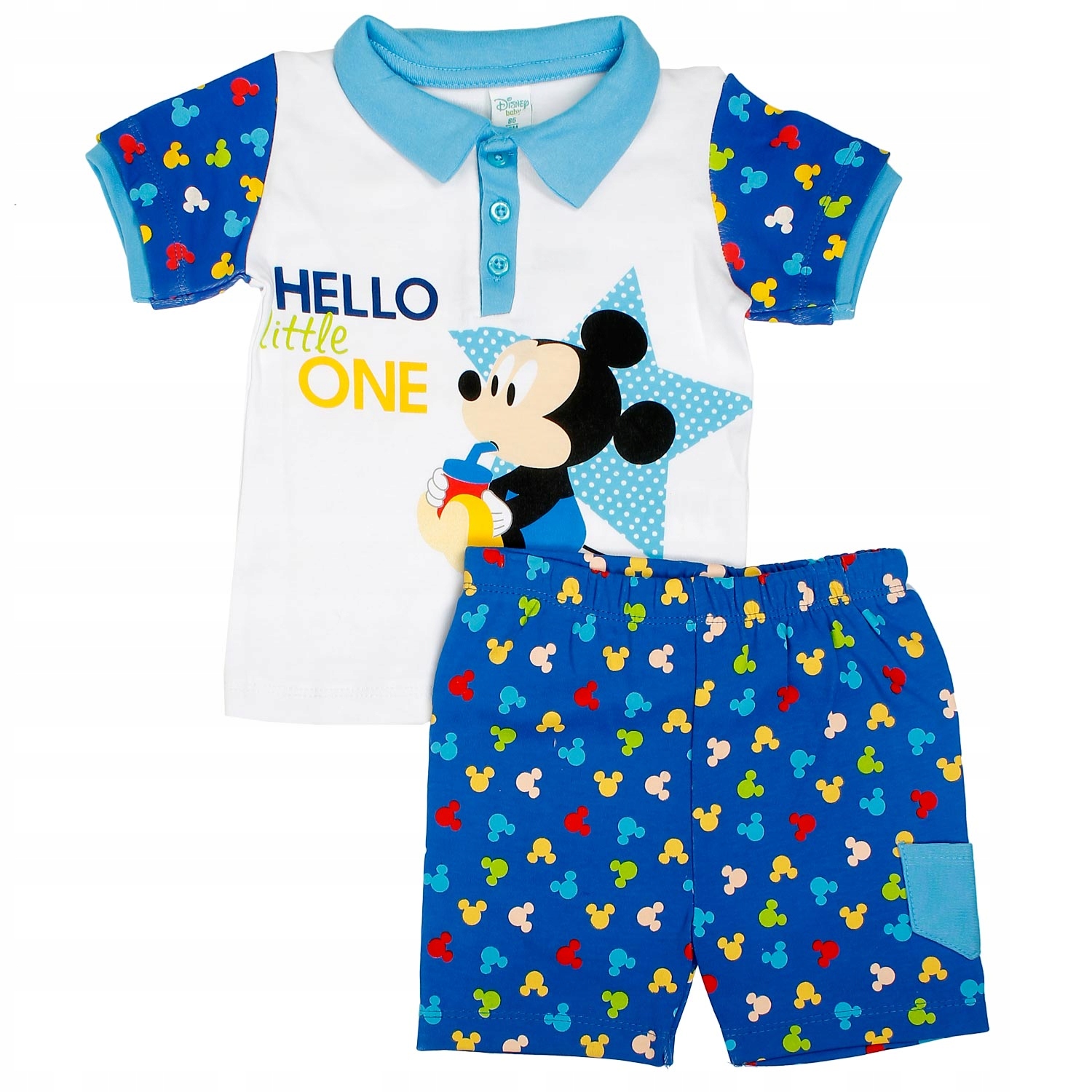 Detský komplet - Detská súprava Disney 62 biela, červená, šedá 2 ks.