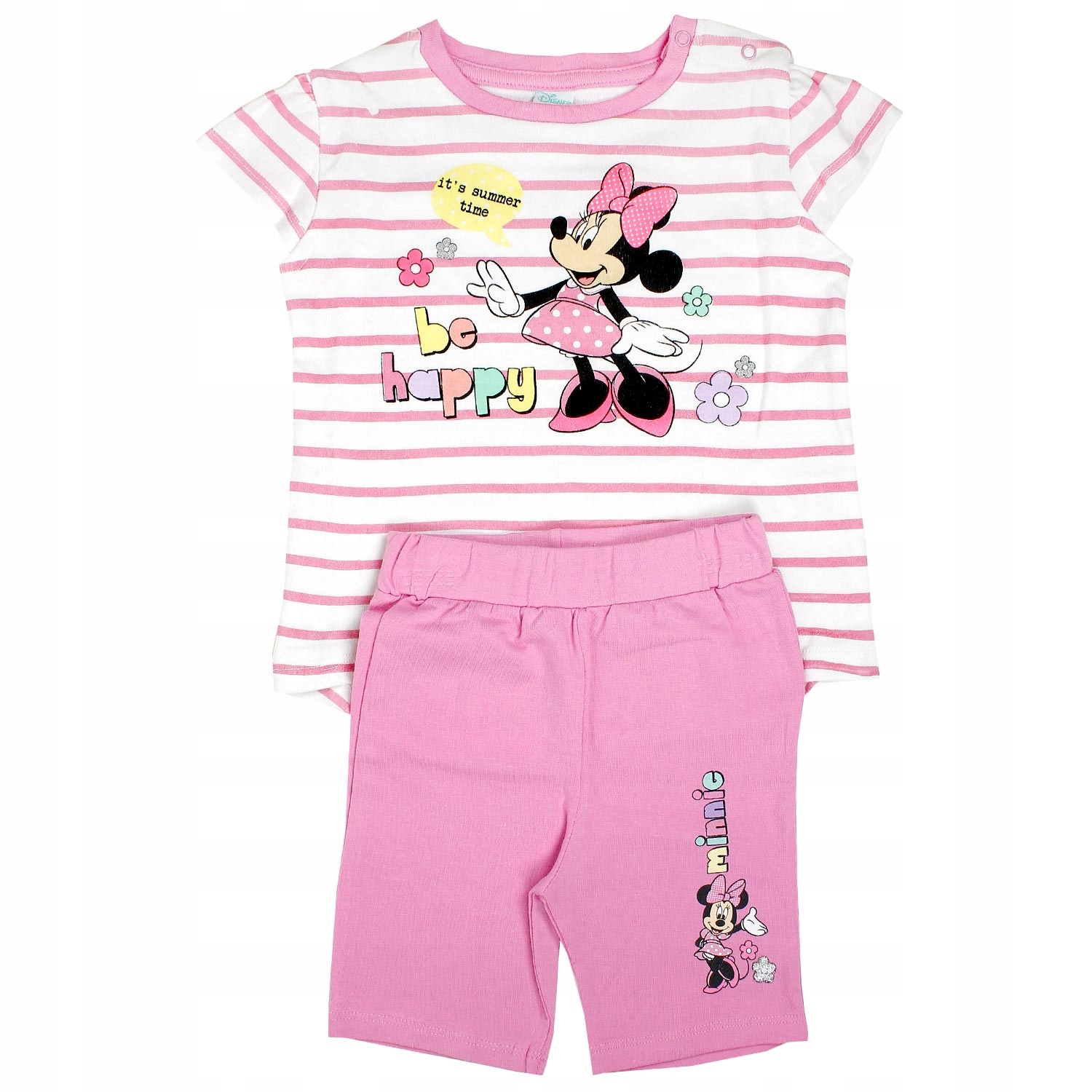 Detský komplet - Detská súprava Disney 68 biela, ružová 2 ks.