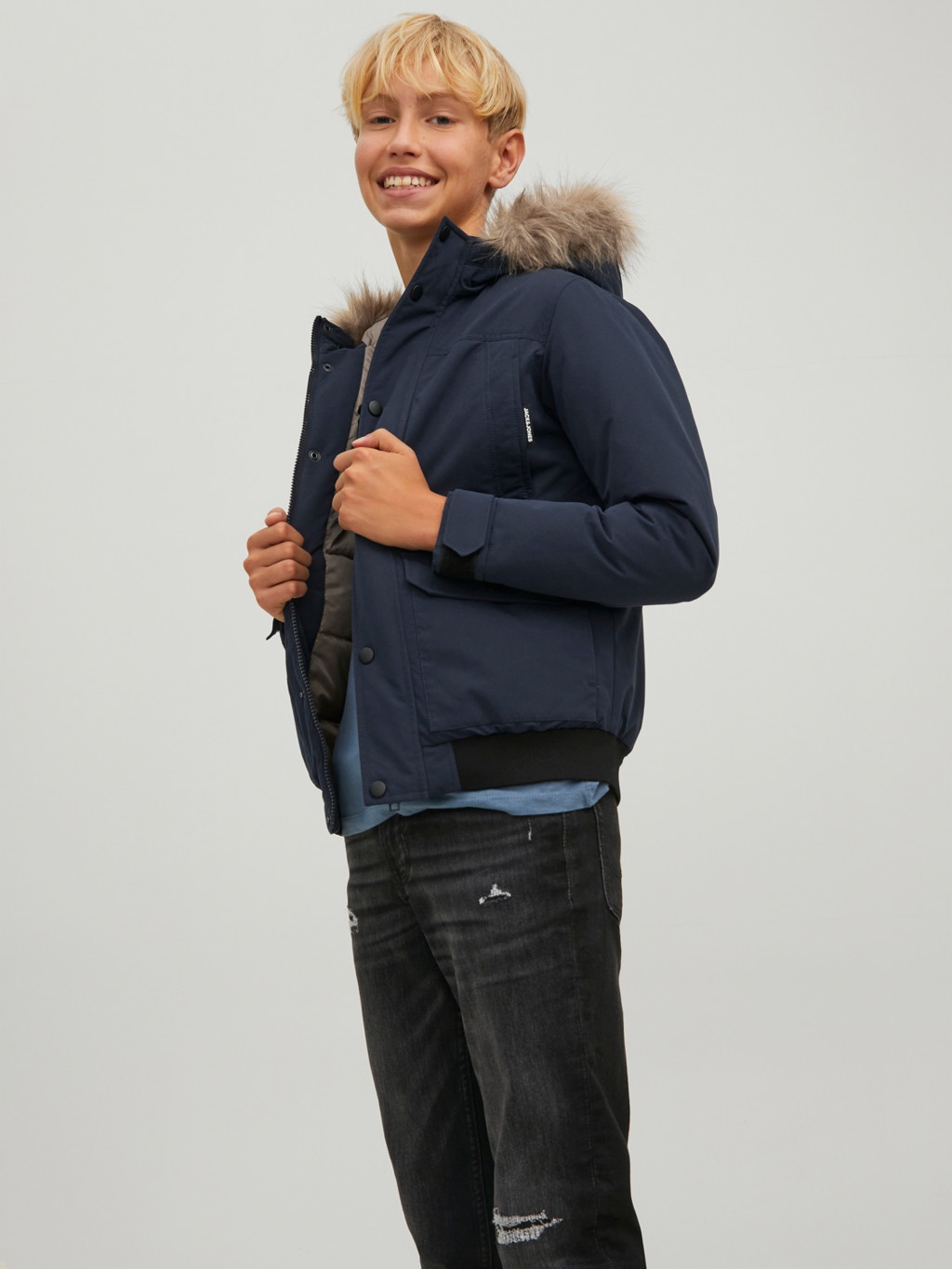 Detská bunda - Jack Jack & Jones bunda 164