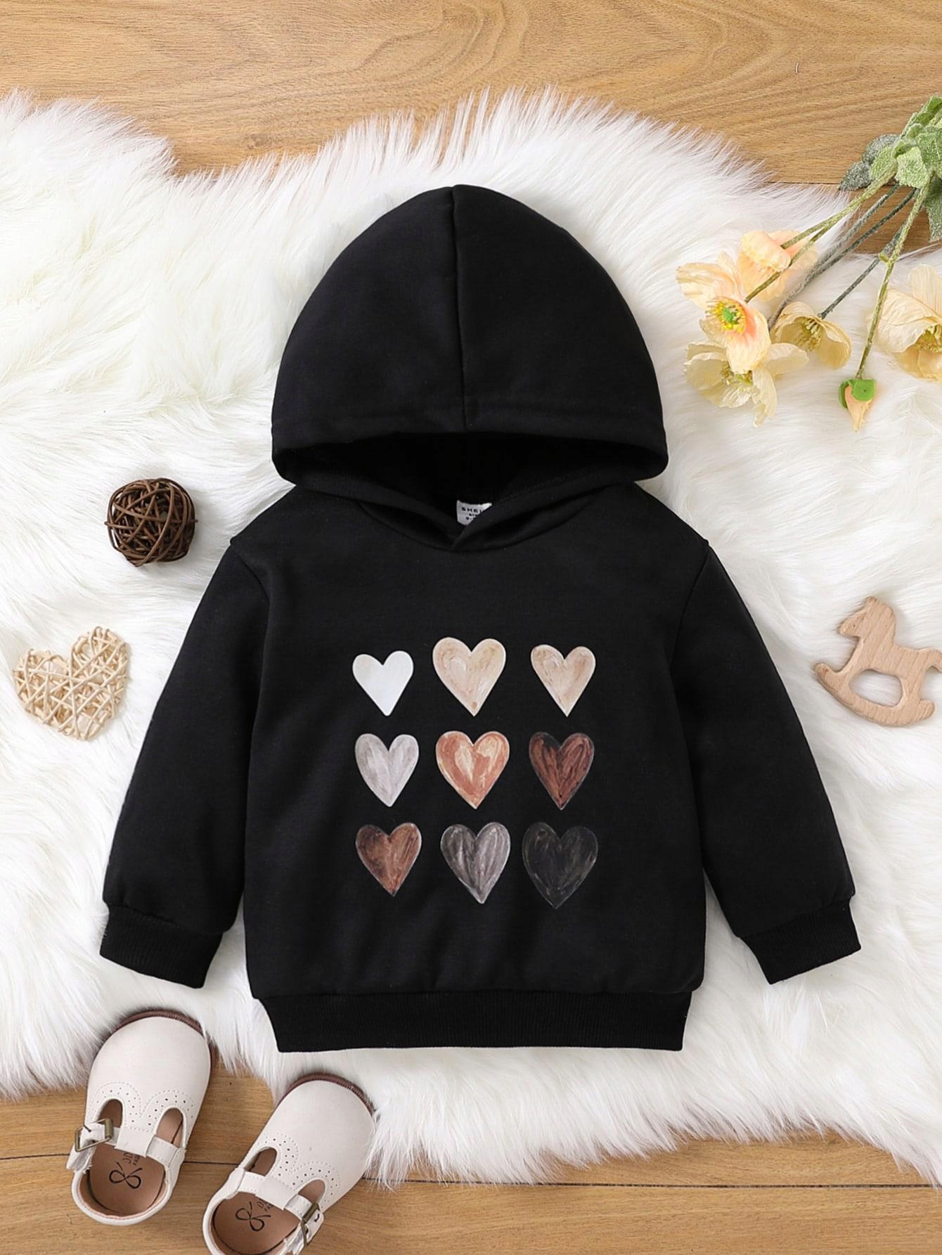 Mikina - R40P035 Black Print Shein 68 Hoodie
