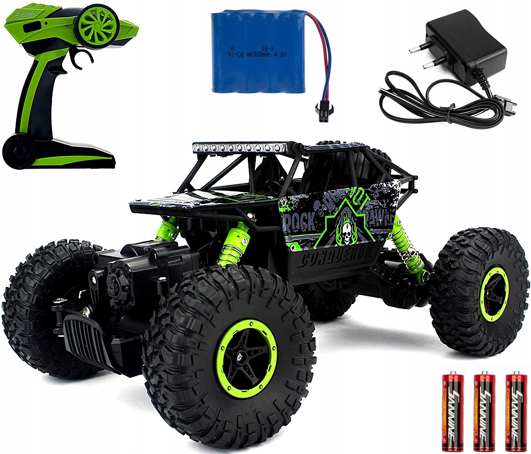 Diaľkovo ovládaná šoférska hračka HB CRAWLER 4WD DARČEK HVIEZDA NA DIAĽKOVÉ OVLÁDANIE