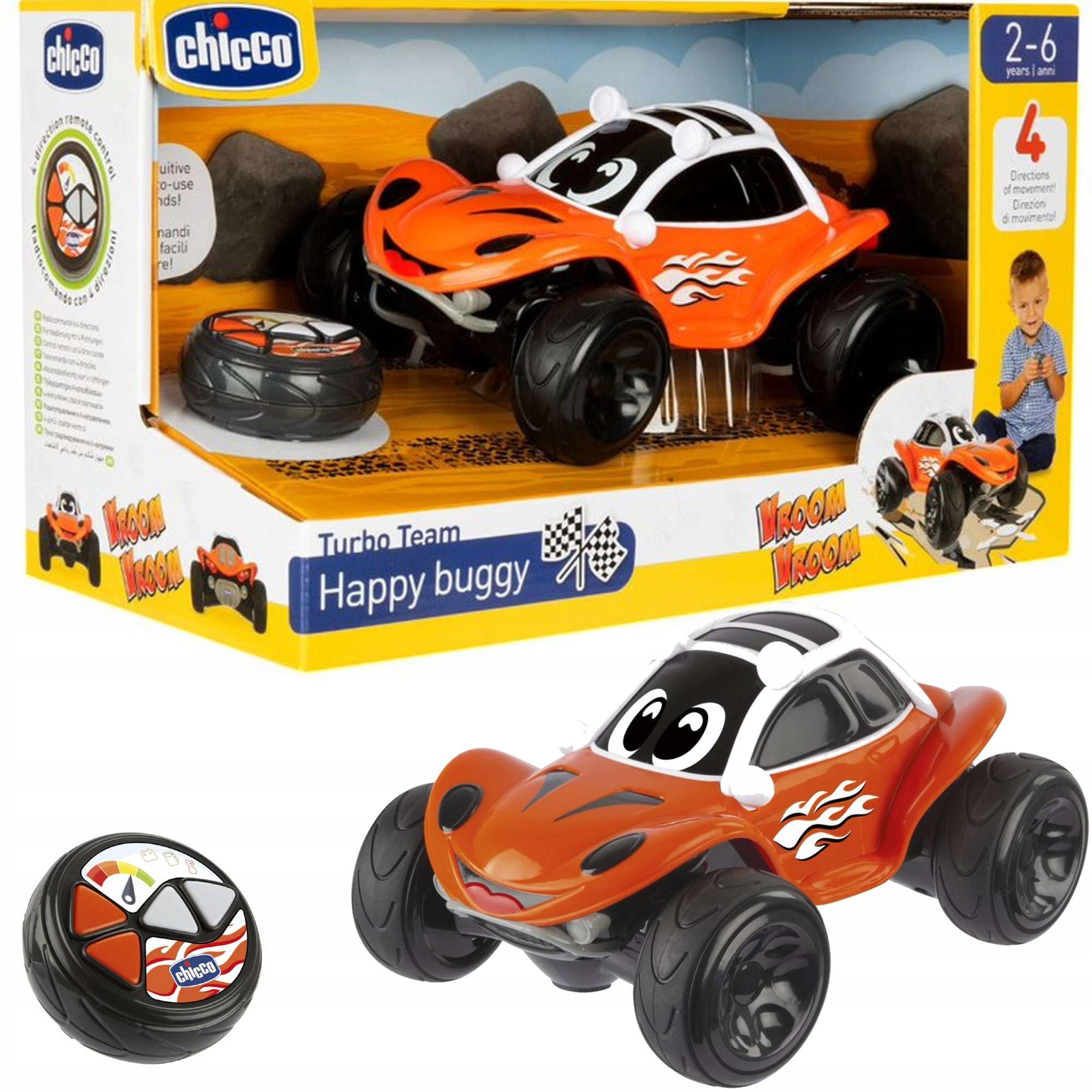 RC HAPPY BUGGY TERÉNNE AUTO NA DIAĽKOVÉ OVLÁDANIE