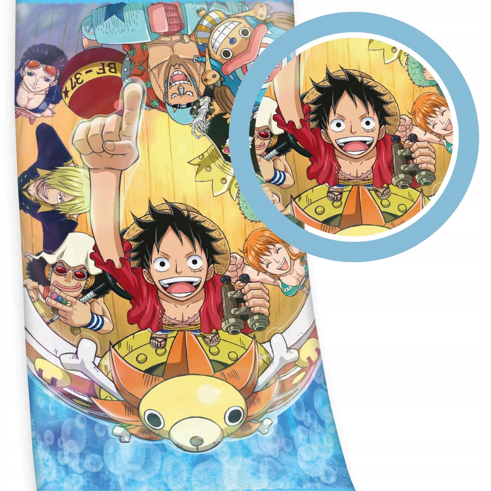 Supreme Beach Towel 150 cm x 75 cm bavlnená manga anime One kachle pirátov