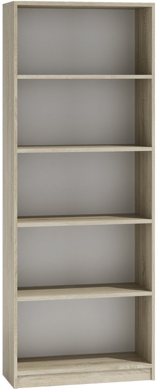 Topeshop R60 Sonoma Bookcase 60 cm x 182 cm x 30 cm Sonoma Oak