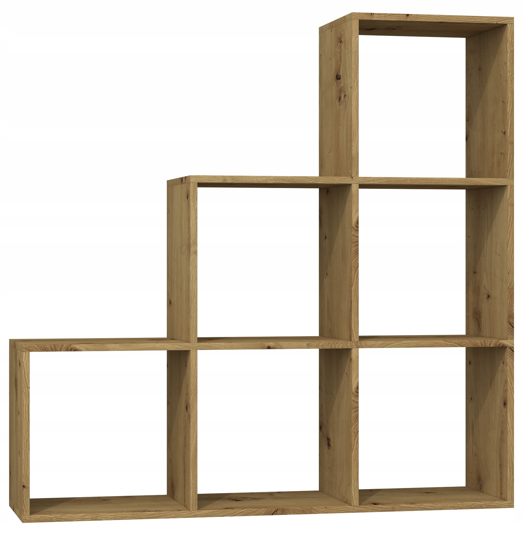 Topeshop Bookcase 115 x 30 x 115 cm dub