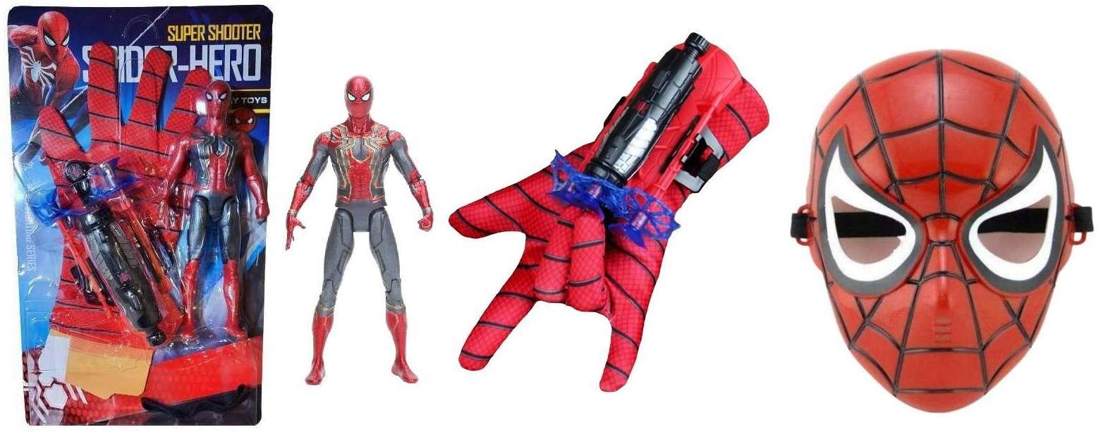Landtoys Spiderman Set Figure Glove and Rauncher