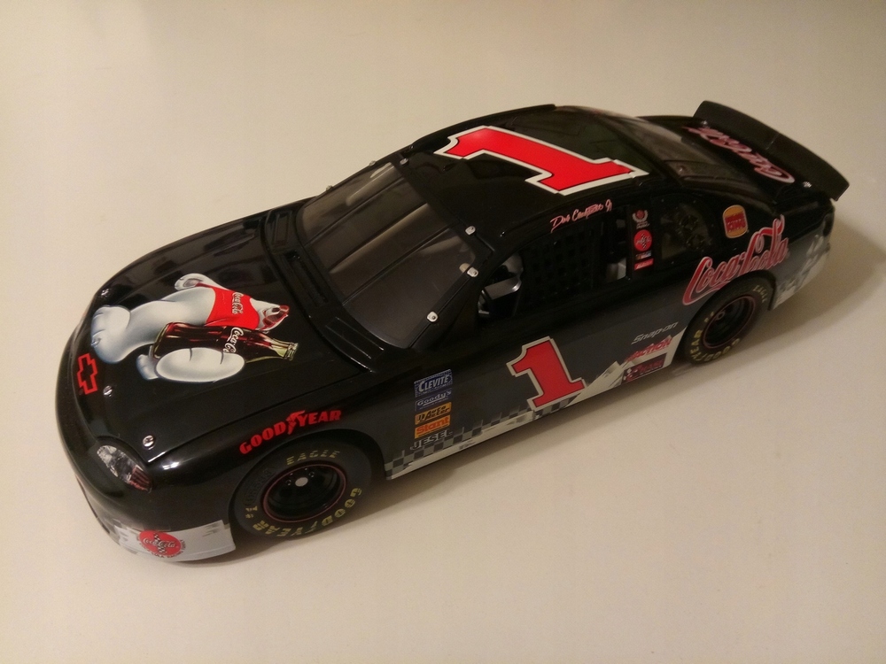 REVELL 1998 DALE EARNHARDT JR #1 CHEVY MONTE CARLO COCA COLA NASCAR 1:18
