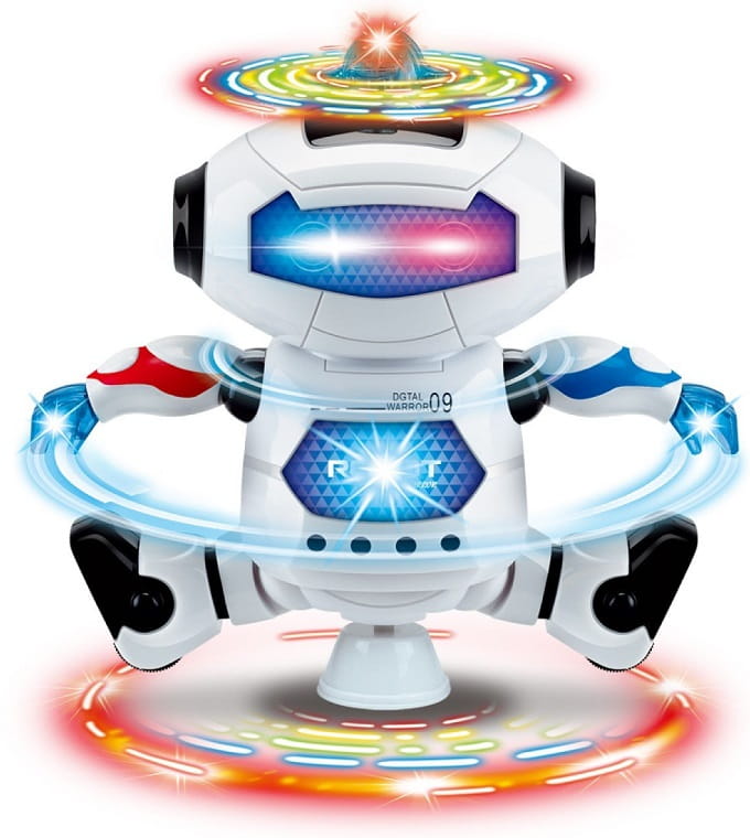 Robot interaktívny svetlo zvuk