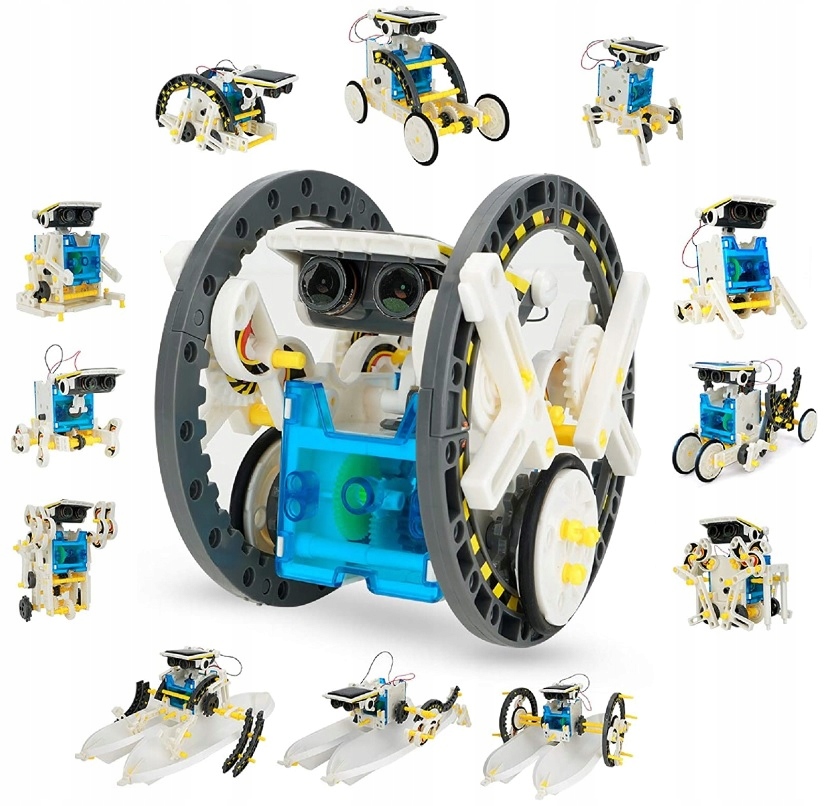 Konštrukčná hračka - Solar Robot 13in1 Construction Set Toy