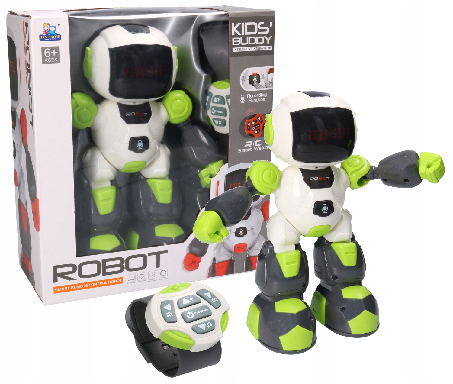 ROBOT ovládaný diaľkovým ovládačom - chodí, svieti, vydáva zvuky 7333