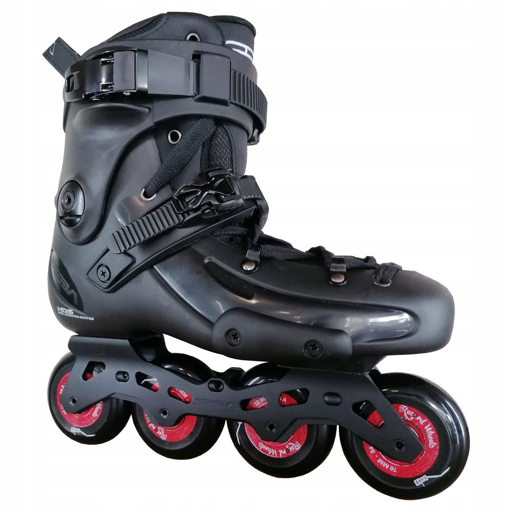 SEBA FR1 Black Rollers Record 76 mm kruh 40