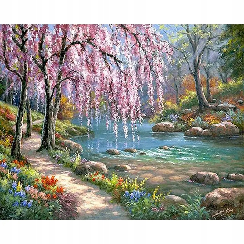 Kreatívna hračka - Ruupoty 40x50 cm digitálny obraz ručne