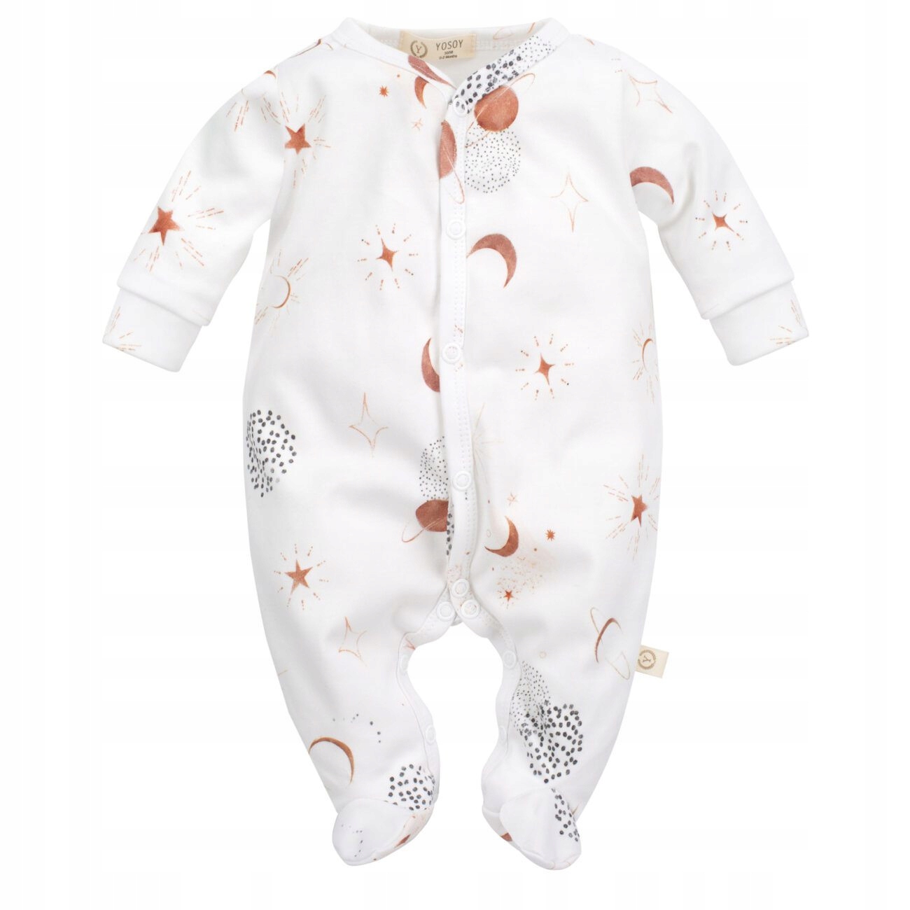 Dupačky - Baby Rampers Yosoy 56 biely, viacnásobný