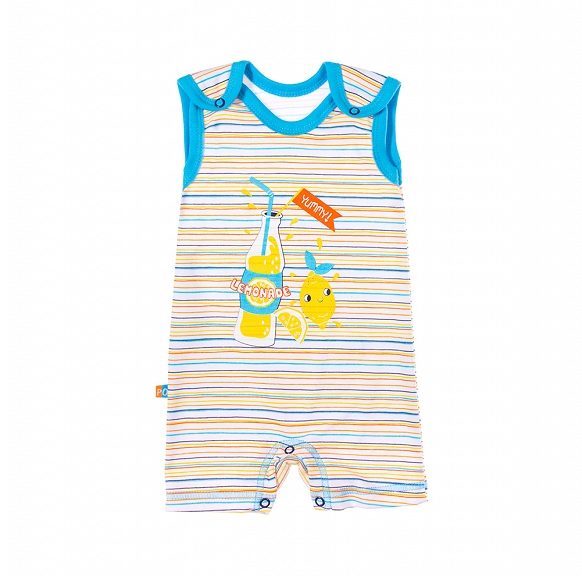 Dupačky - Baby Rampers 74 Biela, modrá, viacnásobná, žltá