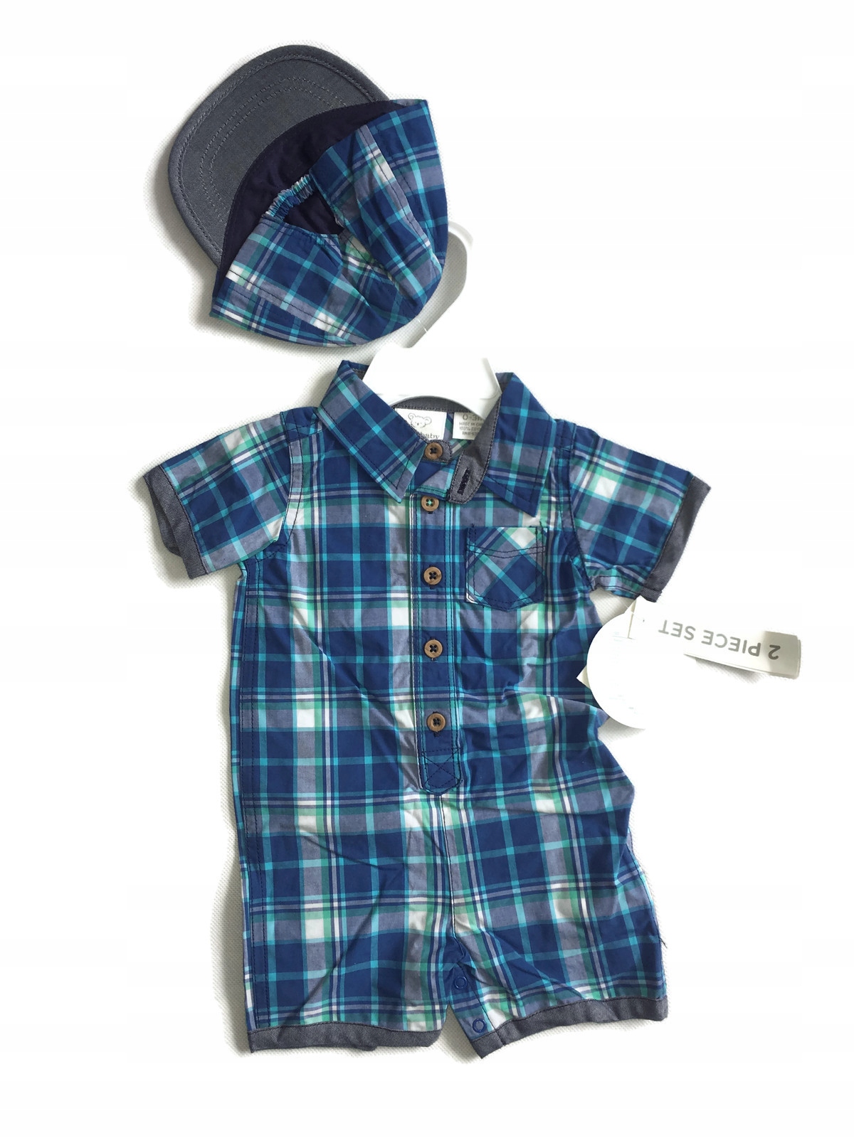 Dupačky - Baby Rampers Koalababy 56 Navy modrá, modrá, šedá
