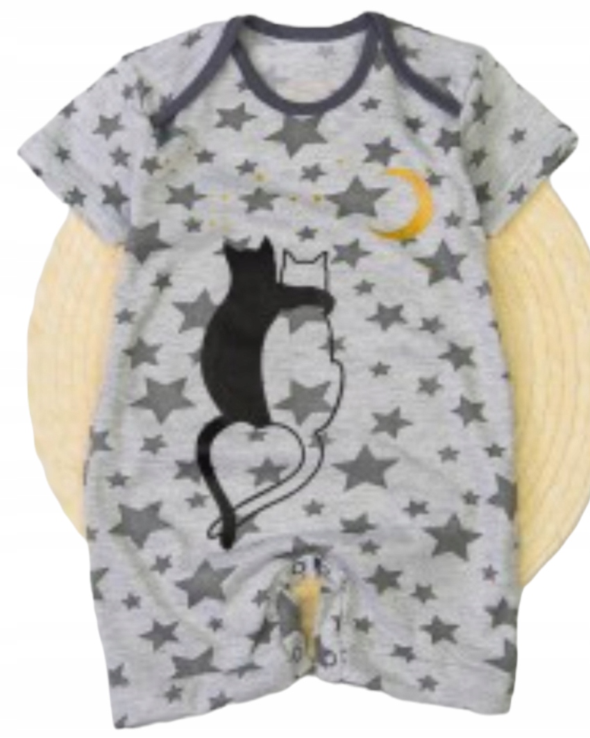 Dupačky - Baby Rampers 62 čierna, strieborná, šedá, zlatá