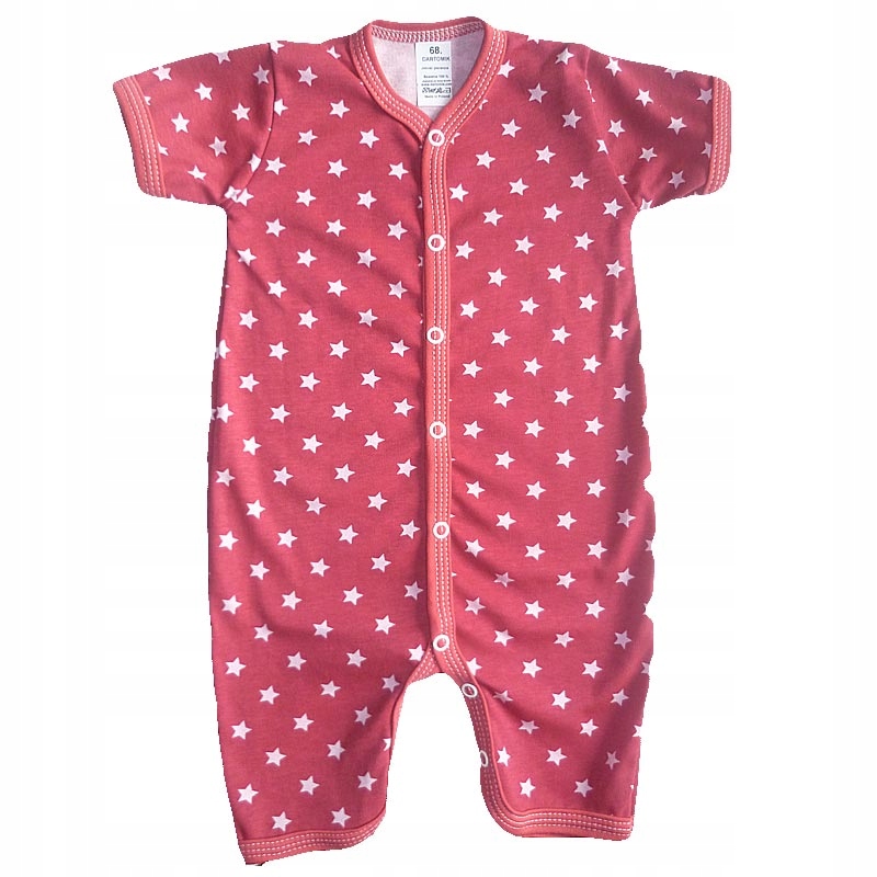 Dupačky -  Dartomik 74 Red, Pink, Multi -Colored Rampers