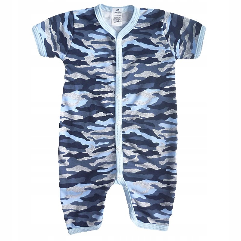 Dupačky -  Dartomik 74 Blue, Grey, Multi -Colored Rampers