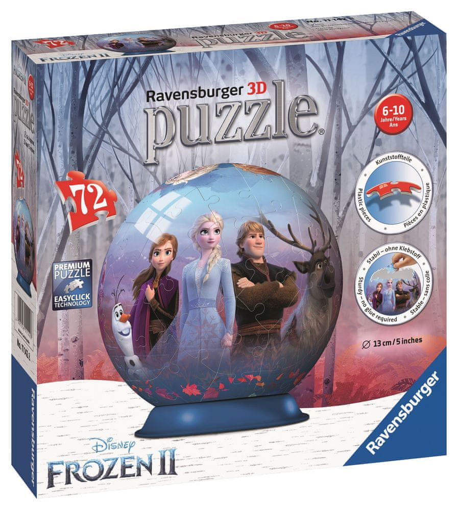 Ravensburger Disney Ľadové kráľovstvo 2 3D puzzle 111428