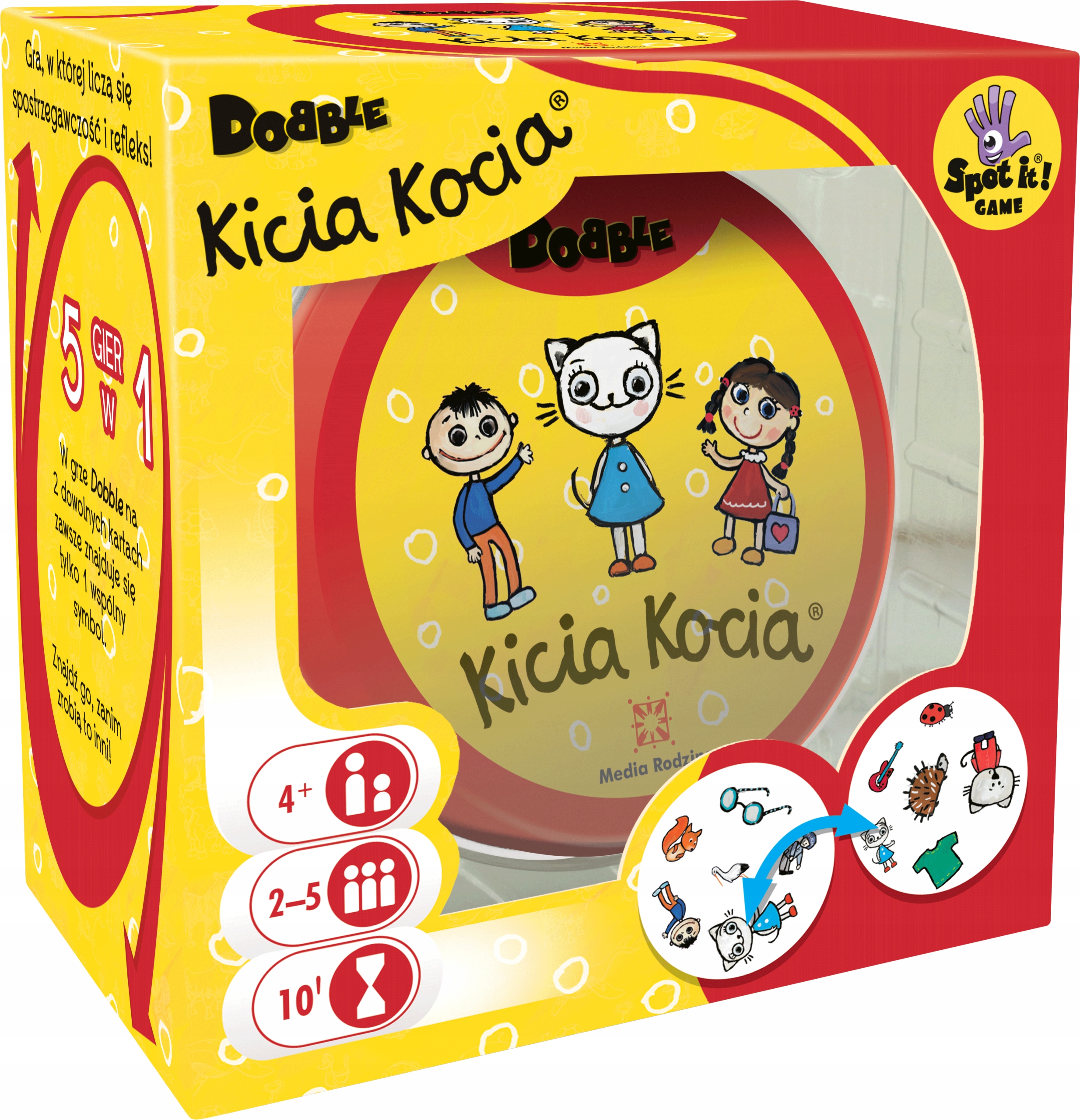 Spoločenská hra Dobble Kitty Cat Rebel