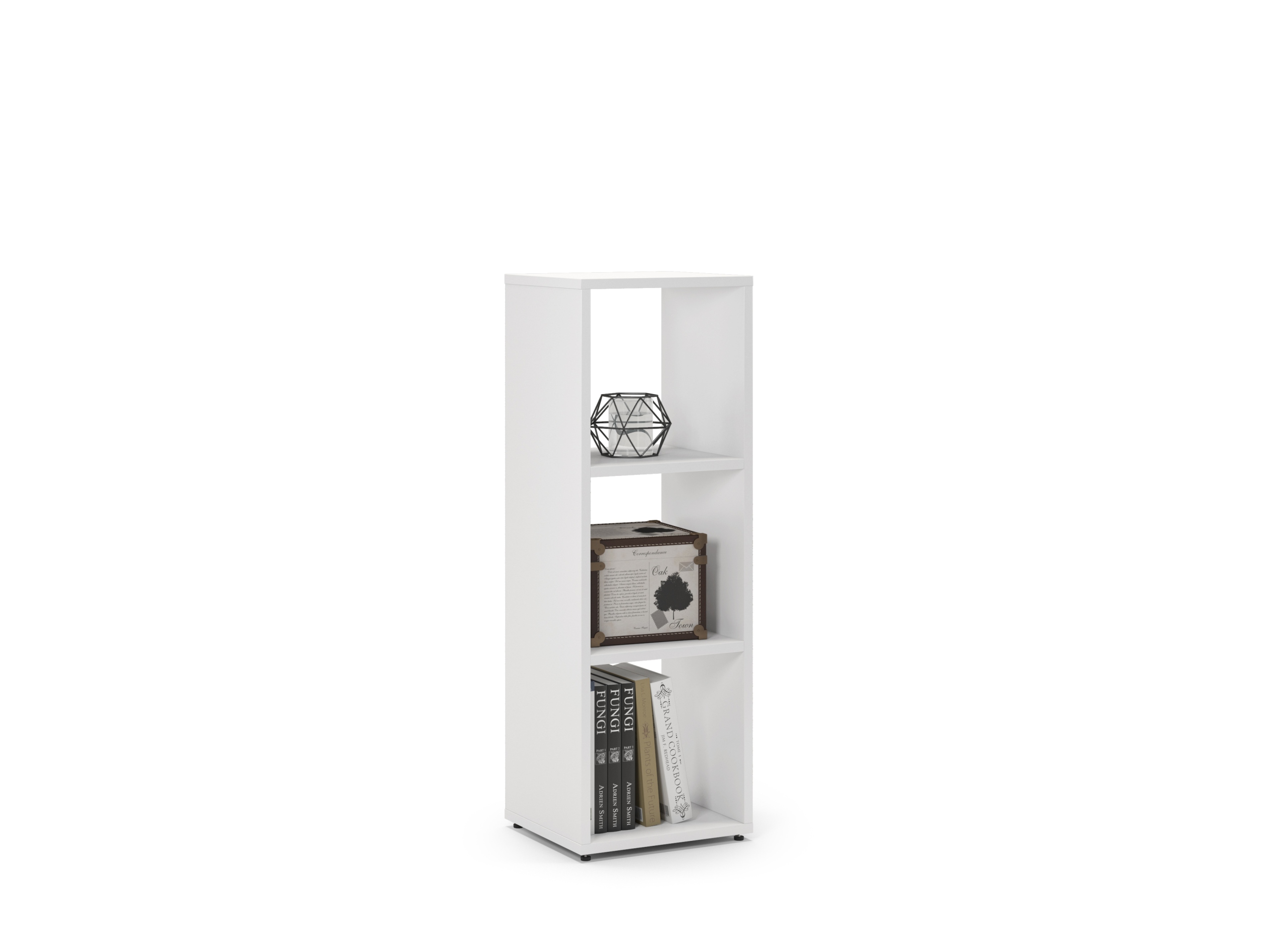 Knižnica m 35 x 100 x 30 cm biela