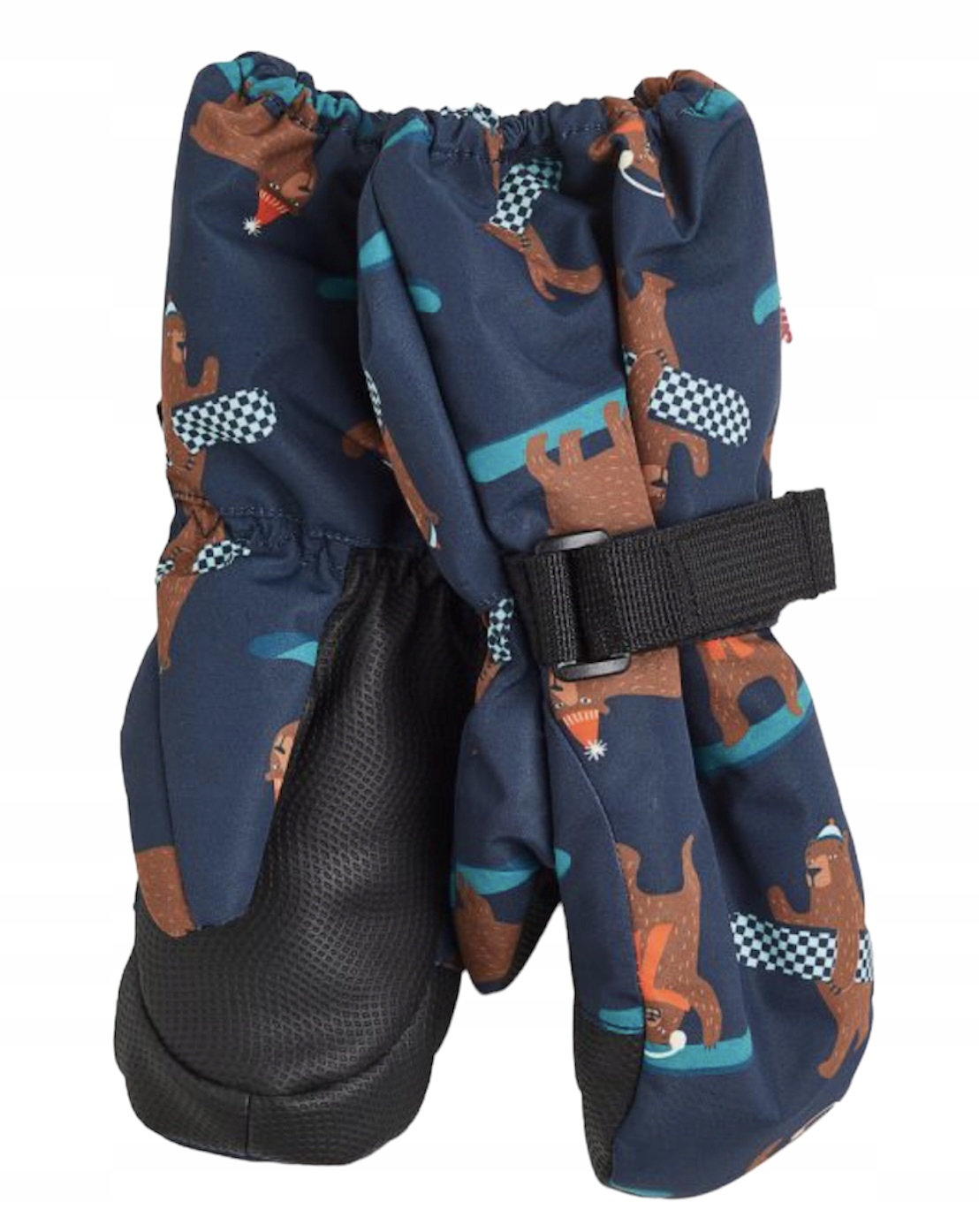 Päť rukavíc H&M 110 čierna, šedá