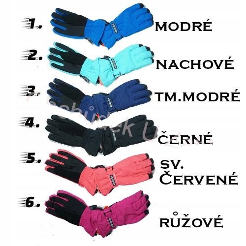 Päť rukavíc ECHT 45 Multi -Colored